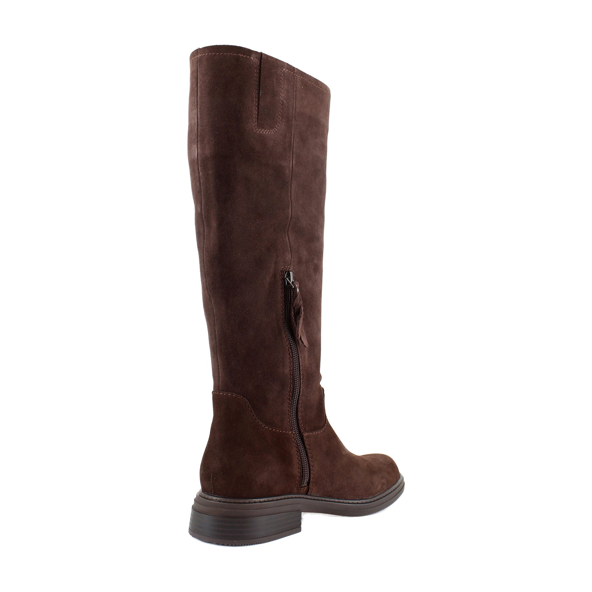Chocolate Brown Suede