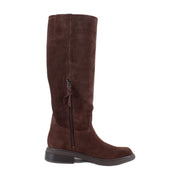 Chocolate Brown Suede