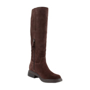 Chocolate Brown Suede