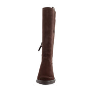 Chocolate Brown Suede