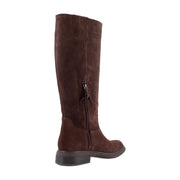 Chocolate Brown Suede