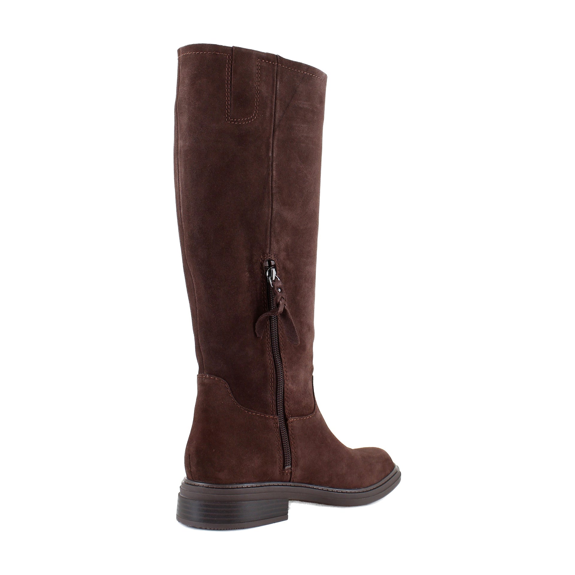Chocolate Brown Suede