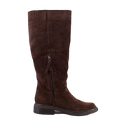 Chocolate Brown Suede