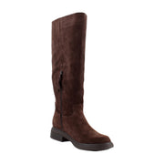 Chocolate Brown Suede