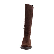 Chocolate Brown Suede