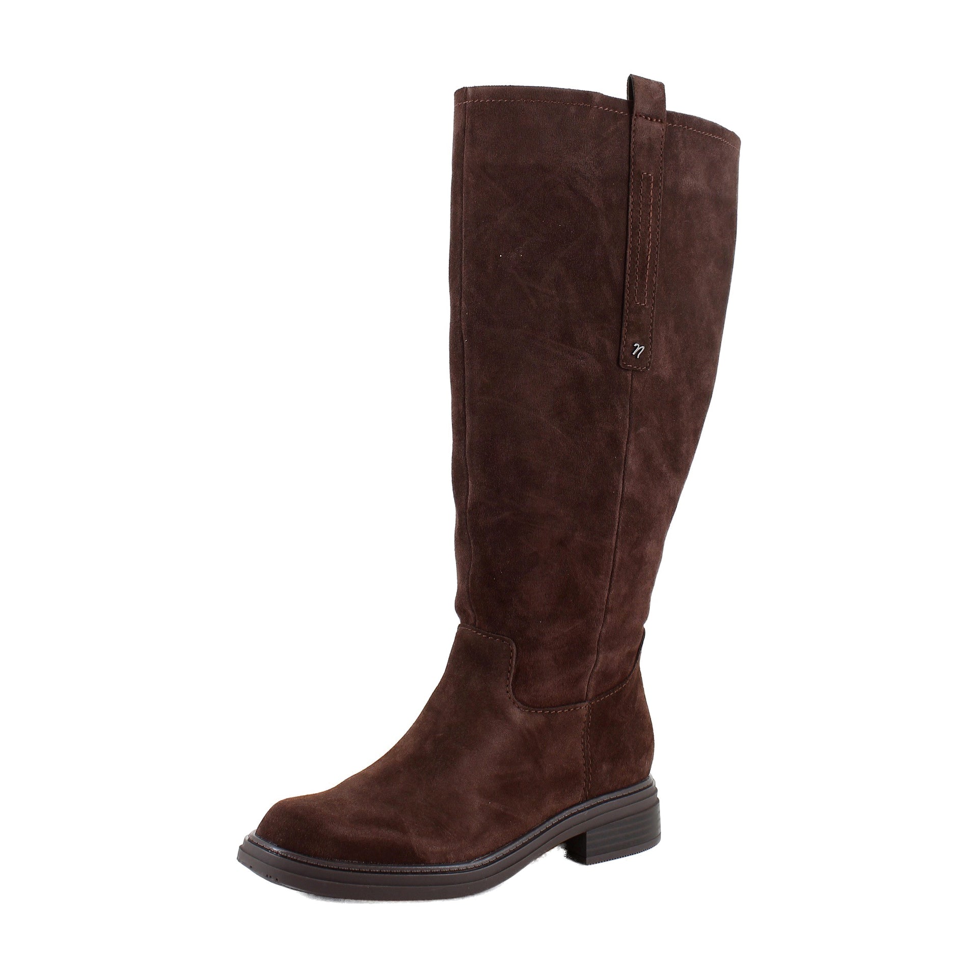 Chocolate Brown Suede