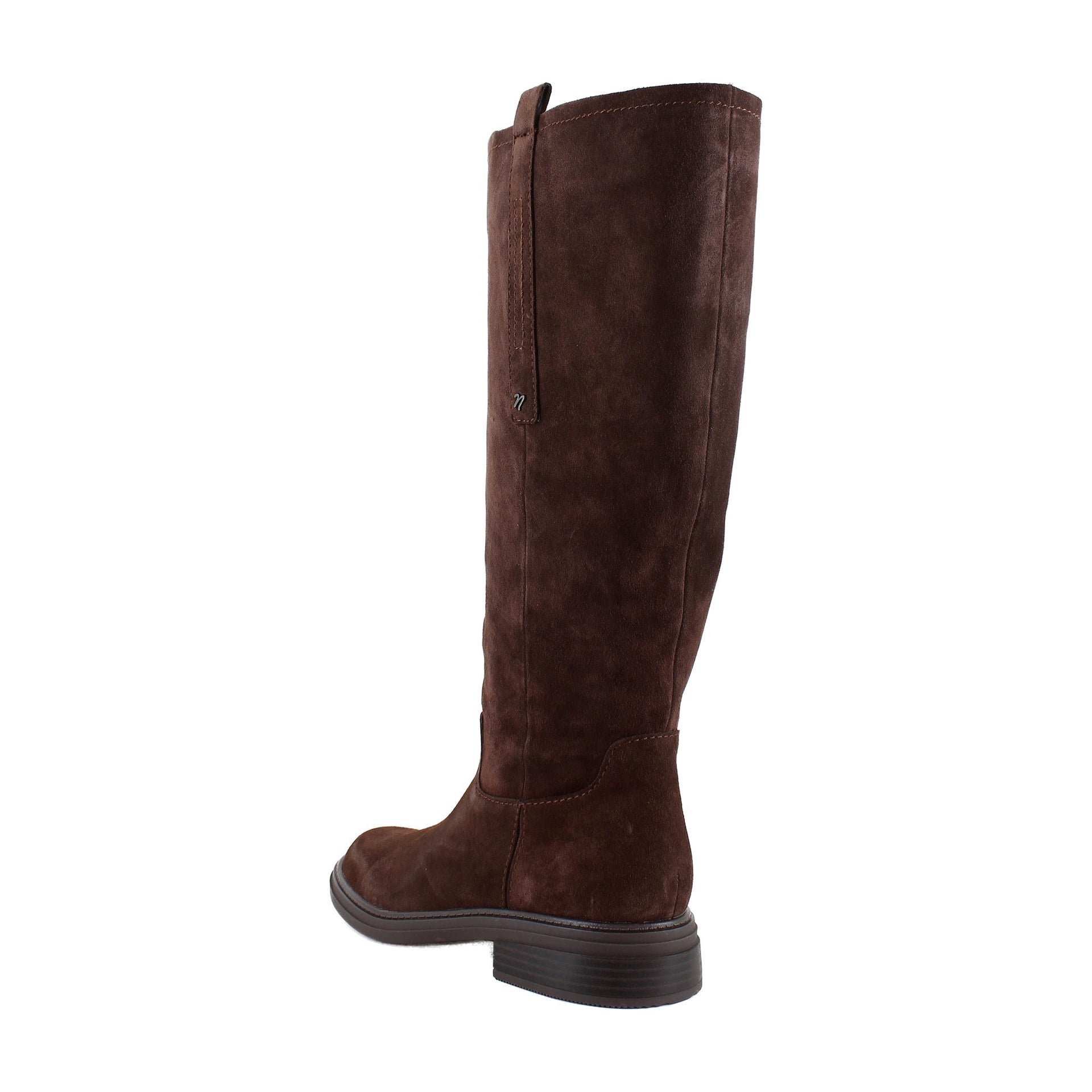 Chocolate Brown Suede