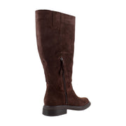 Chocolate Brown Suede