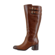 Rich Cognac Brown Leather