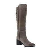 Grey Taupe Suede