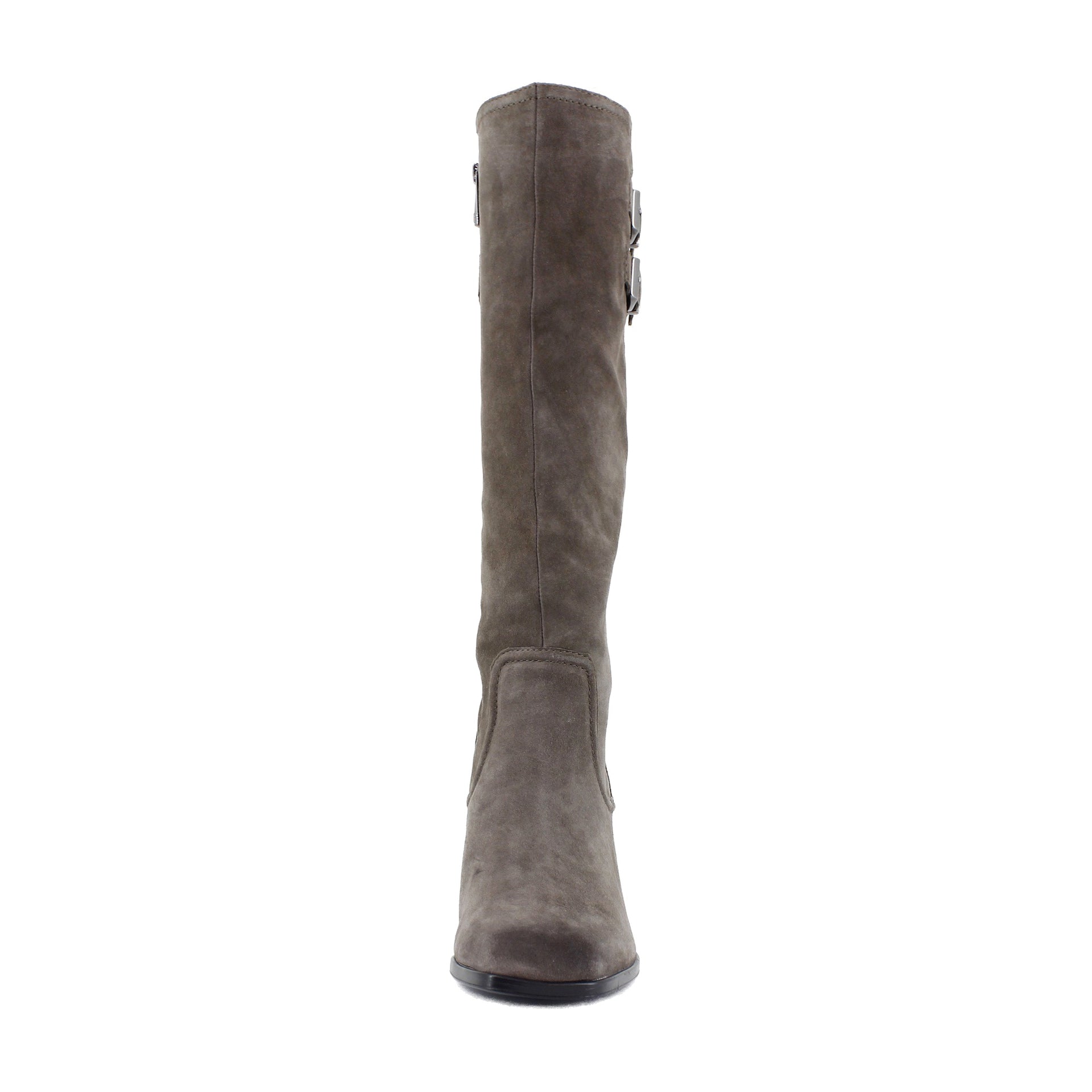 Grey Taupe Suede