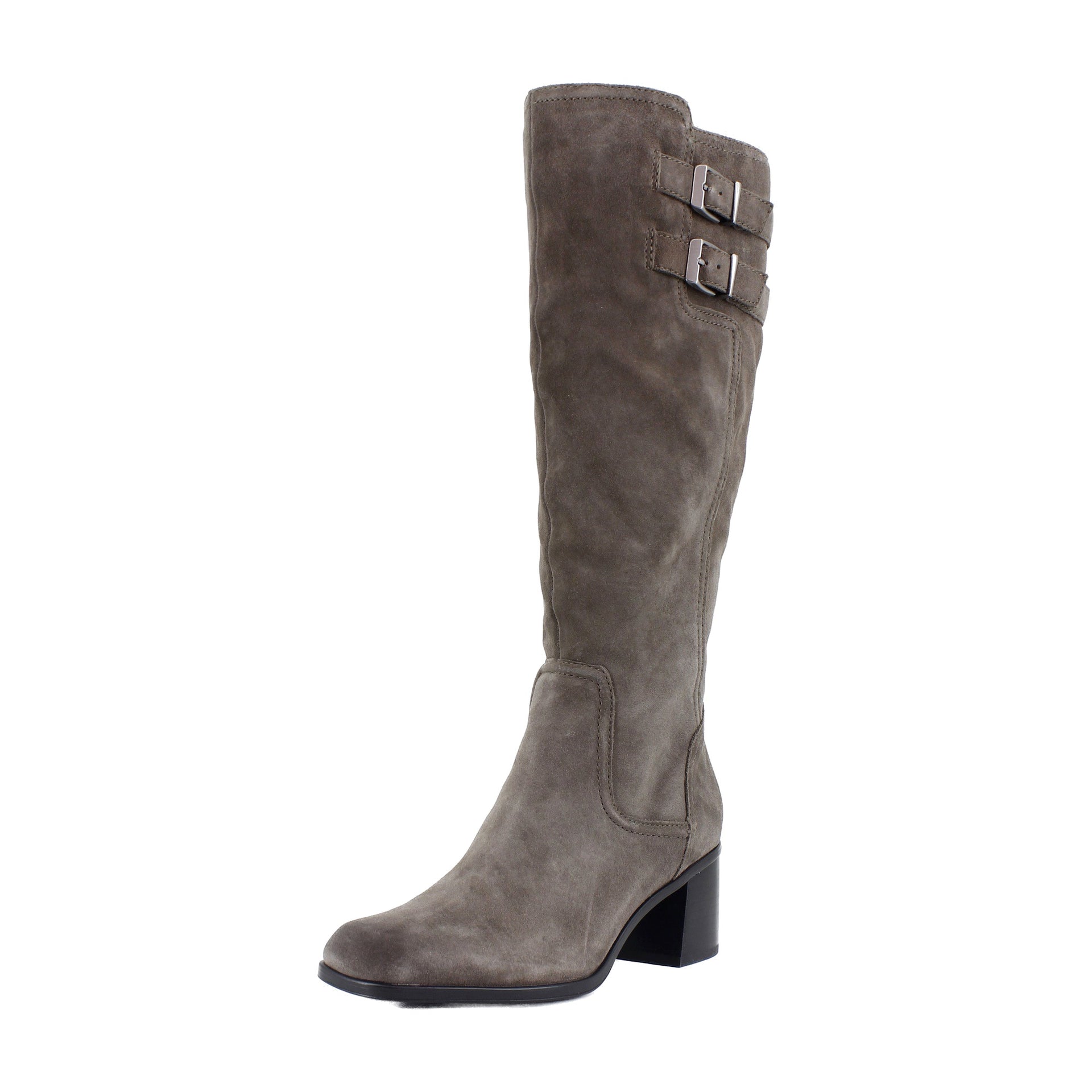 Grey Taupe Suede