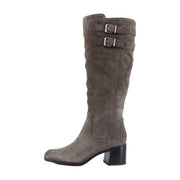 Grey Taupe Suede
