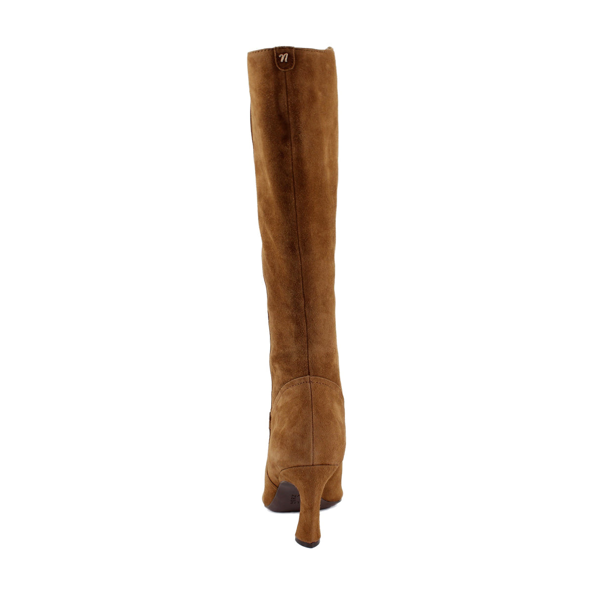 Dark Chestnut Brown Suede