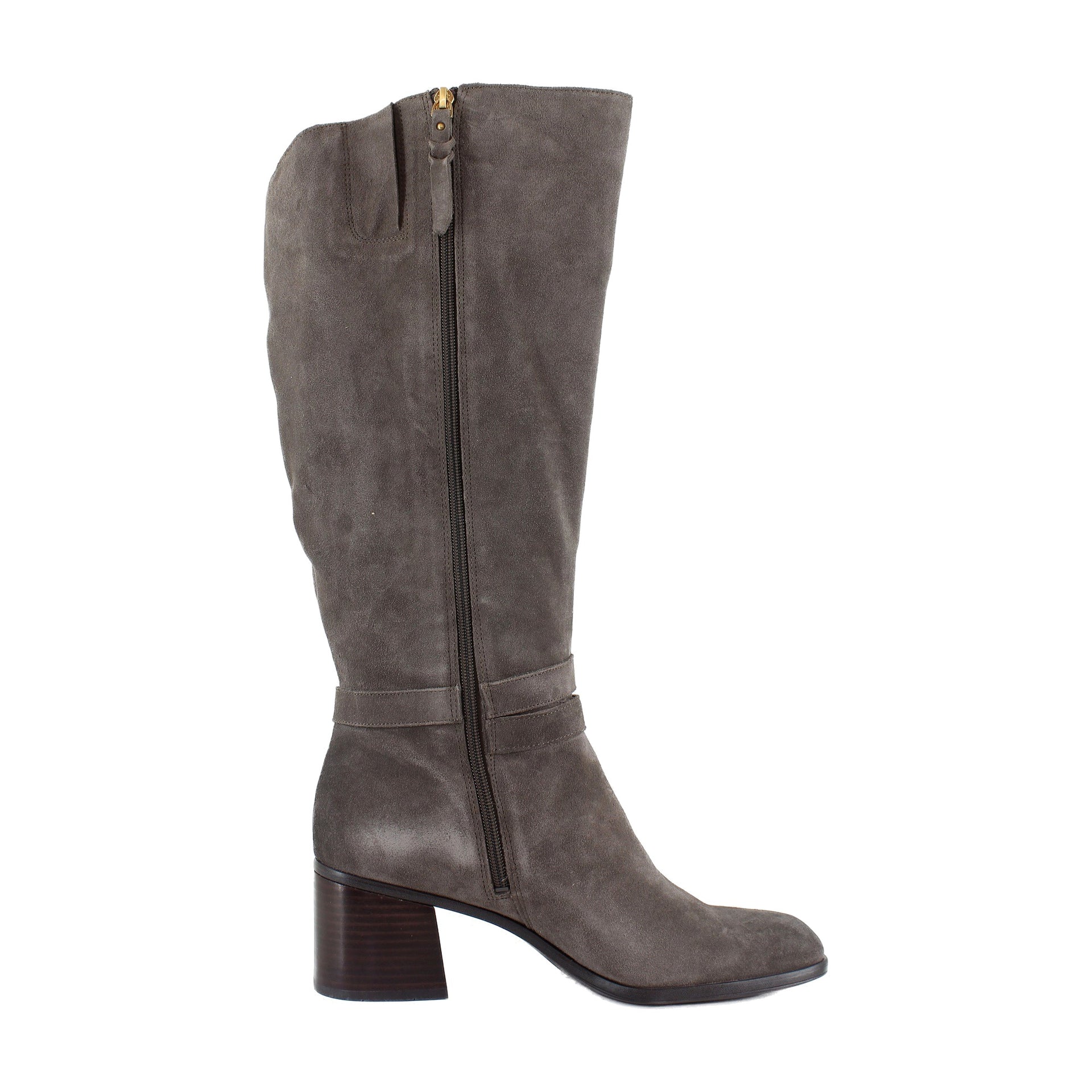 Taupe Grey Suede