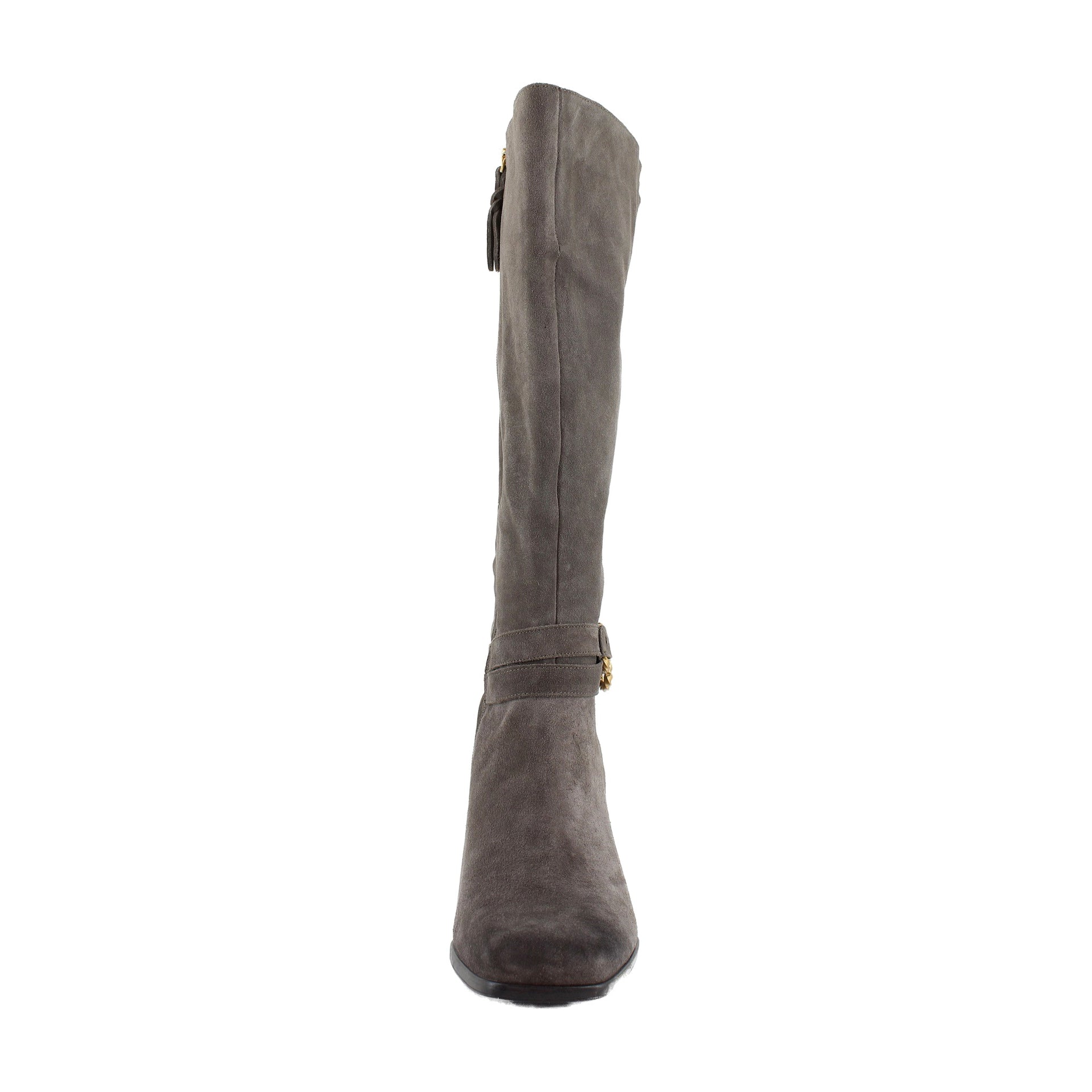 Taupe Grey Suede