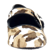 Cow Print Brown Calf Hair