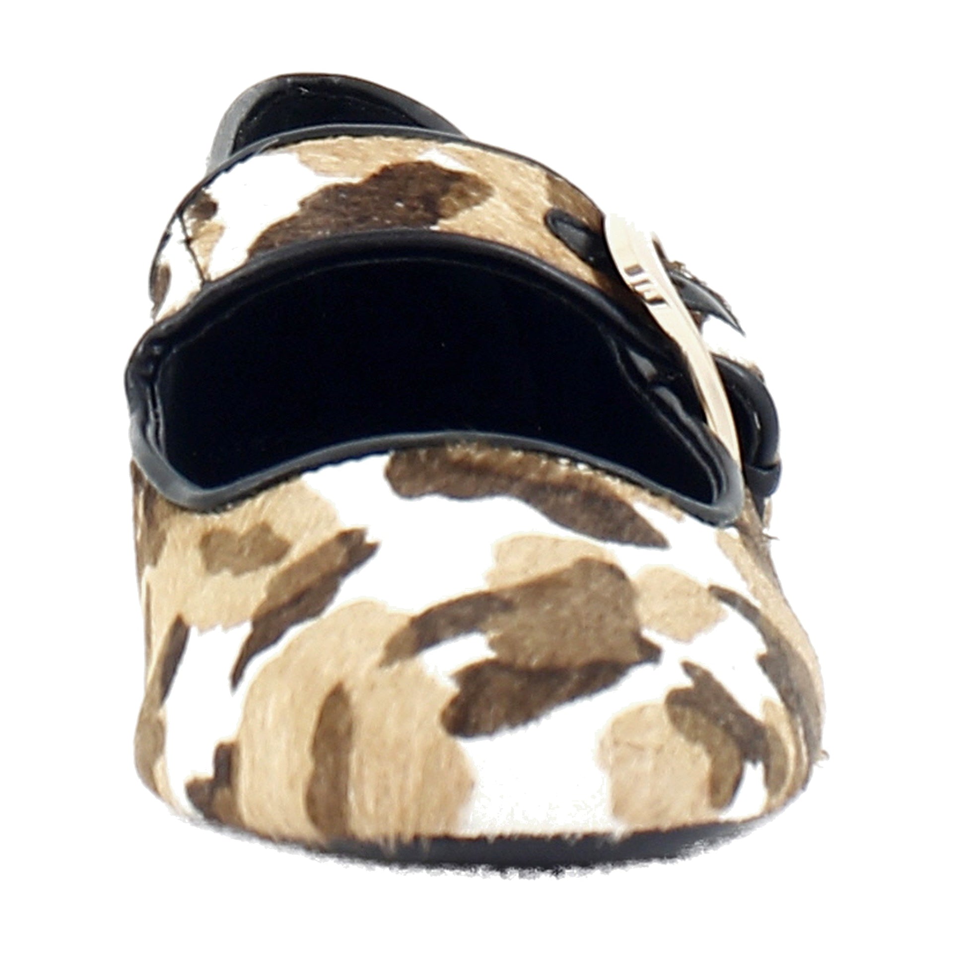 Cow Print Brown Calf Hair