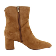 Dark Chestnut Brown Suede
