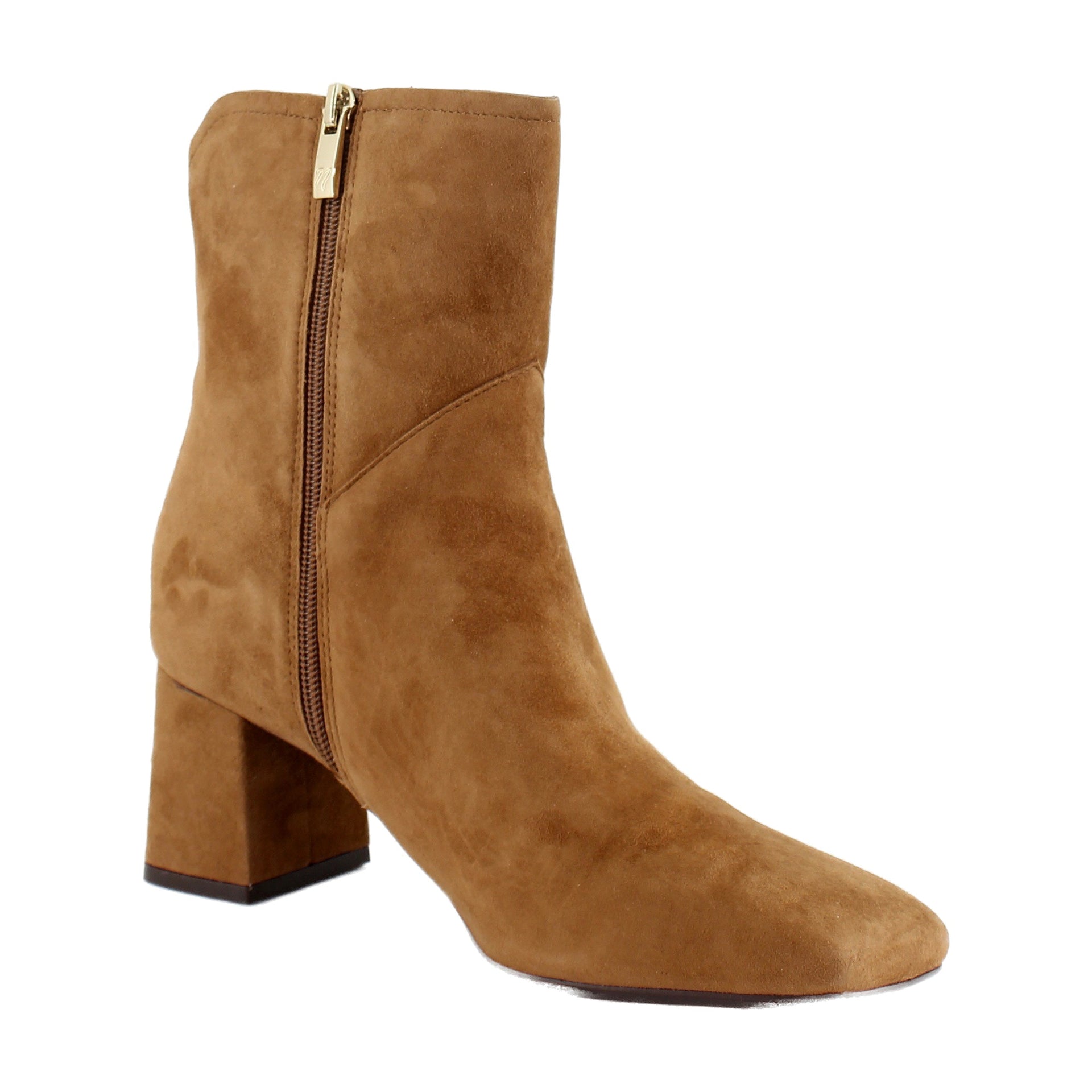 Dark Chestnut Brown Suede