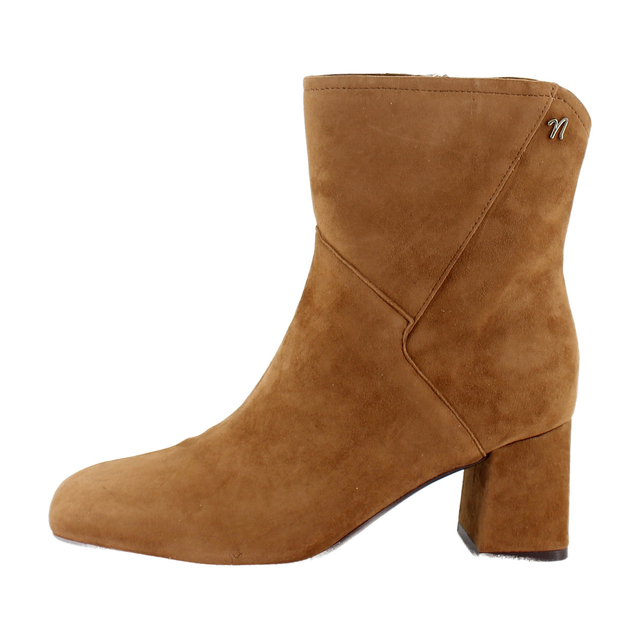 Dark Chestnut Brown Suede