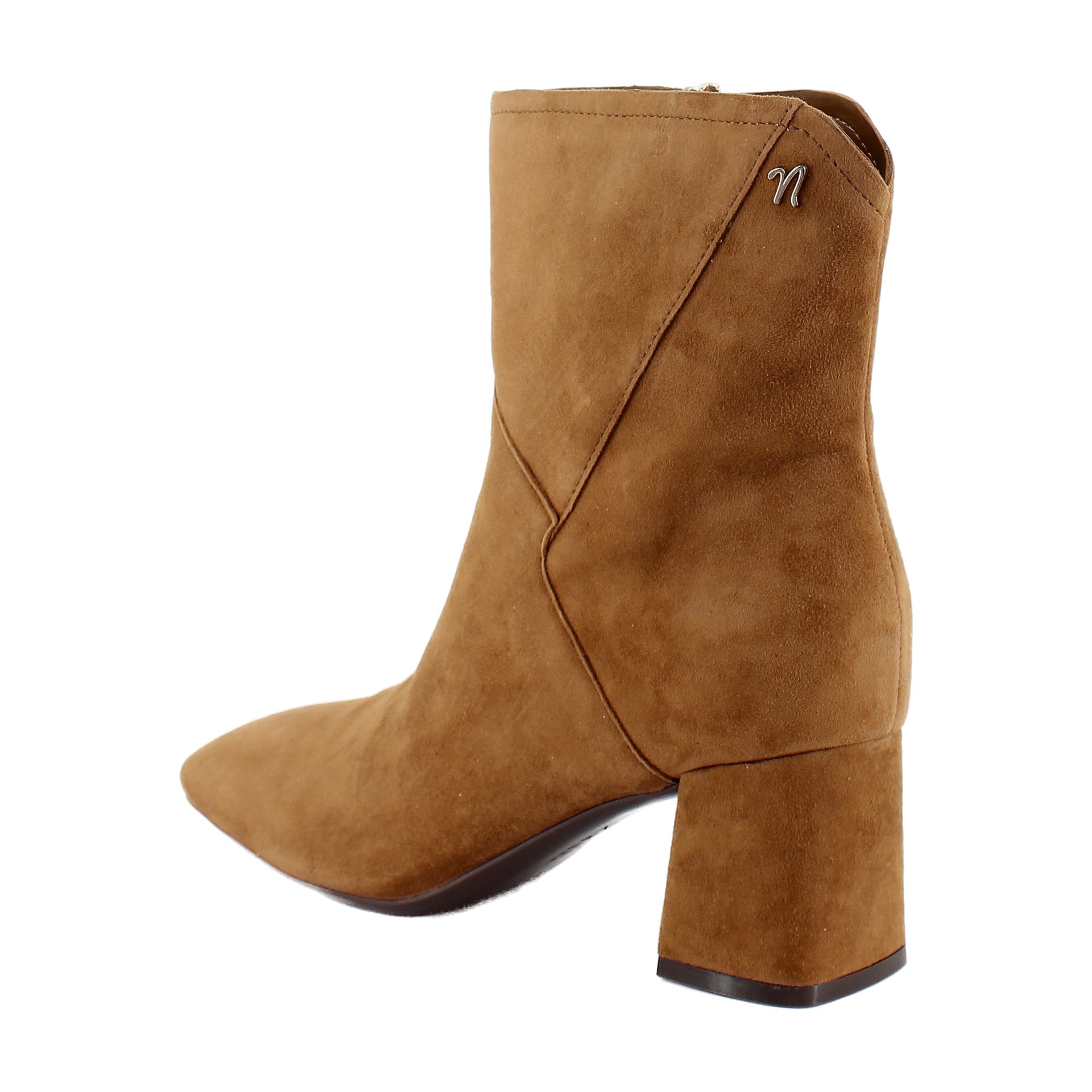 Dark Chestnut Brown Suede