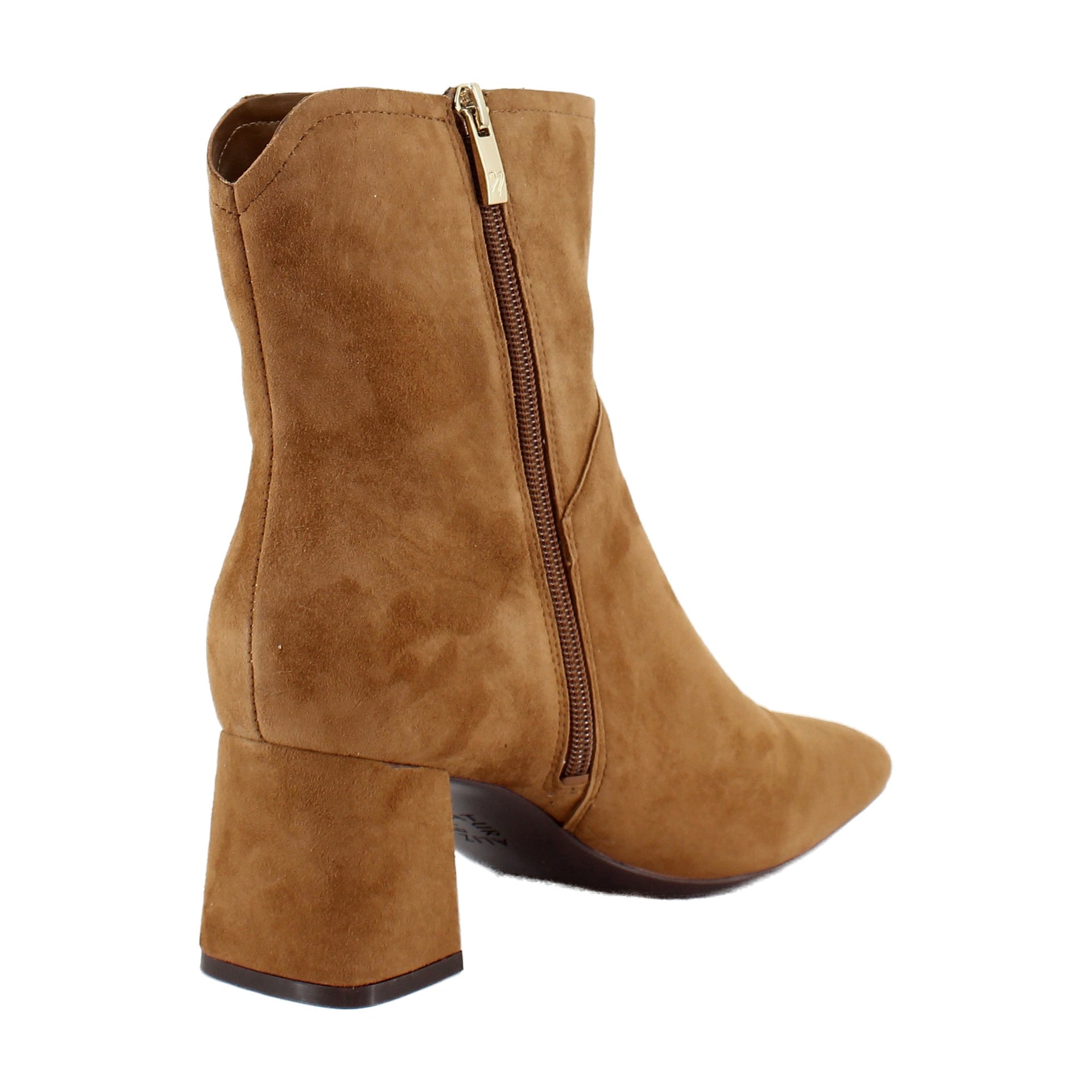 Dark Chestnut Brown Suede