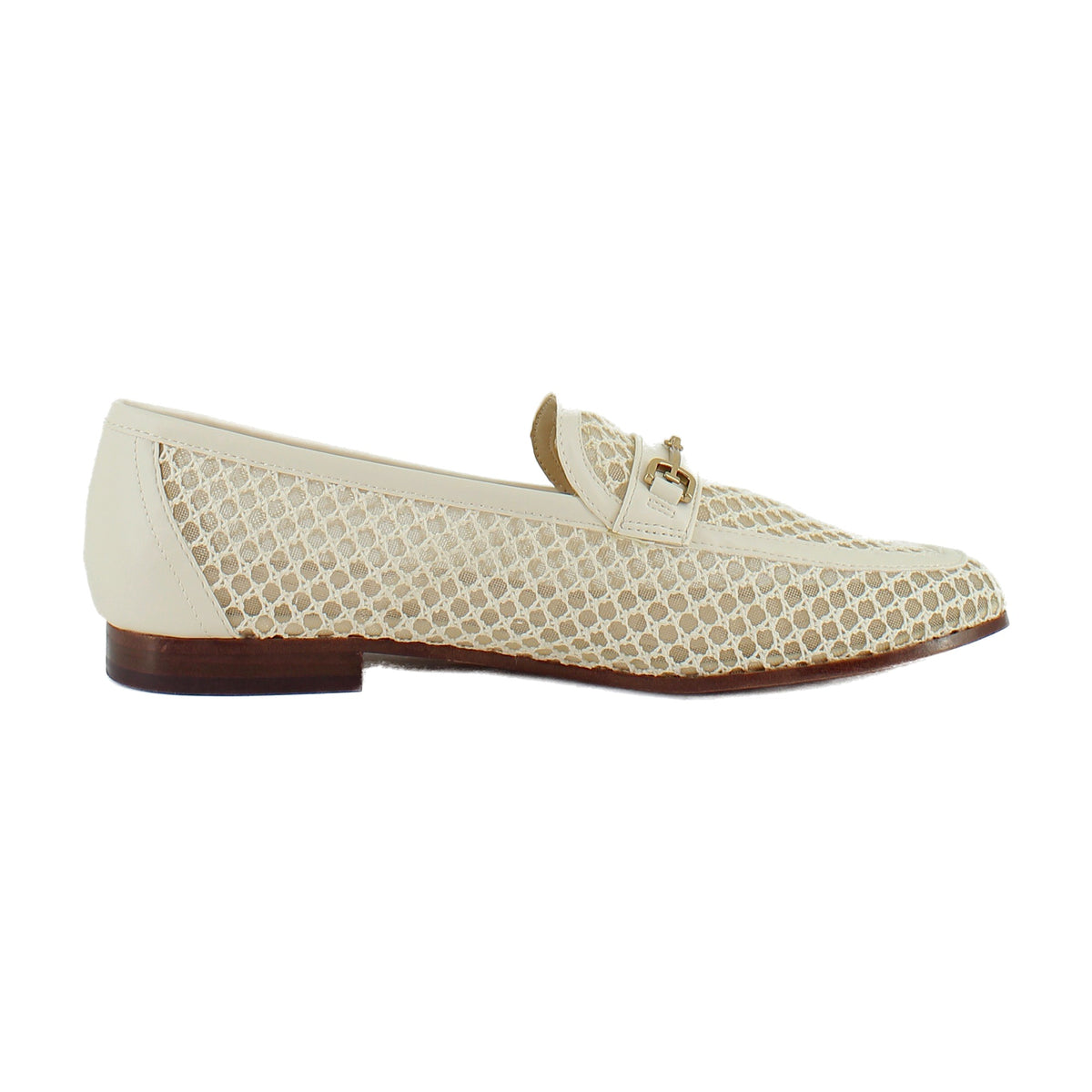 Modern Ivory Mesh Fabric