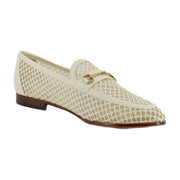 Modern Ivory Mesh Fabric