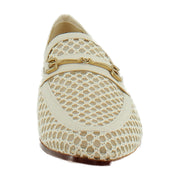 Modern Ivory Mesh Fabric