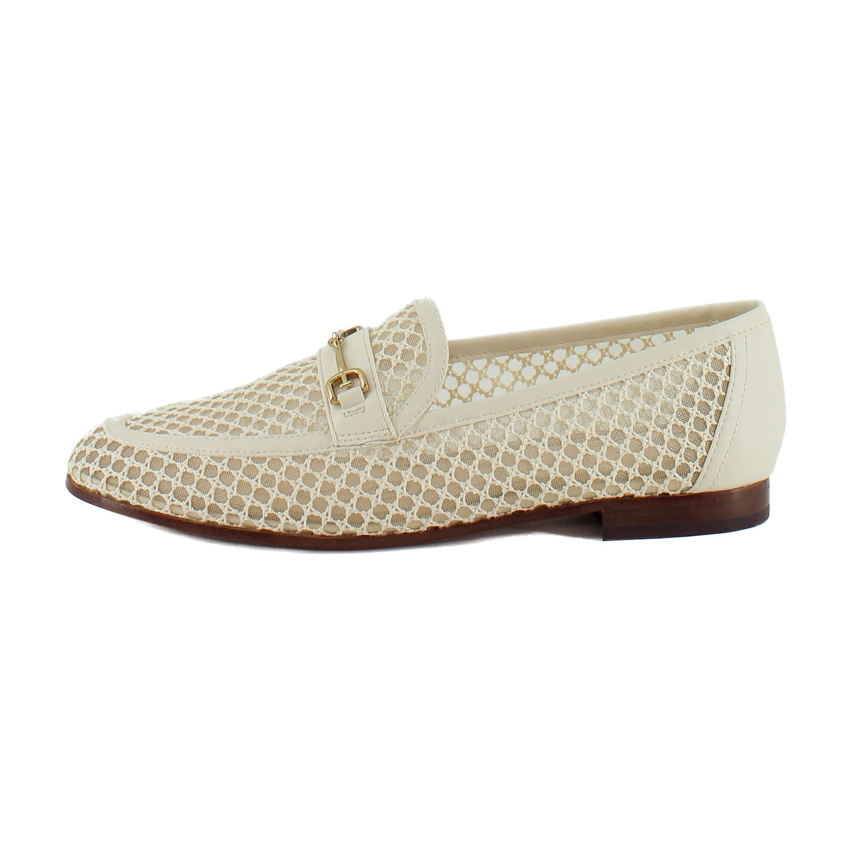 Modern Ivory Mesh Fabric