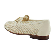 Modern Ivory Mesh Fabric