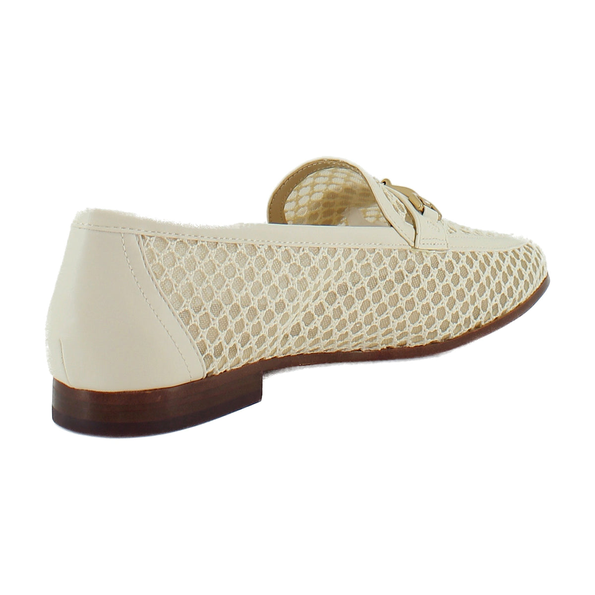 Modern Ivory Mesh Fabric