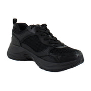 Black Mesh/Leather