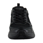 Black Mesh/Leather