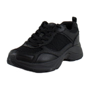 Black Mesh/Leather