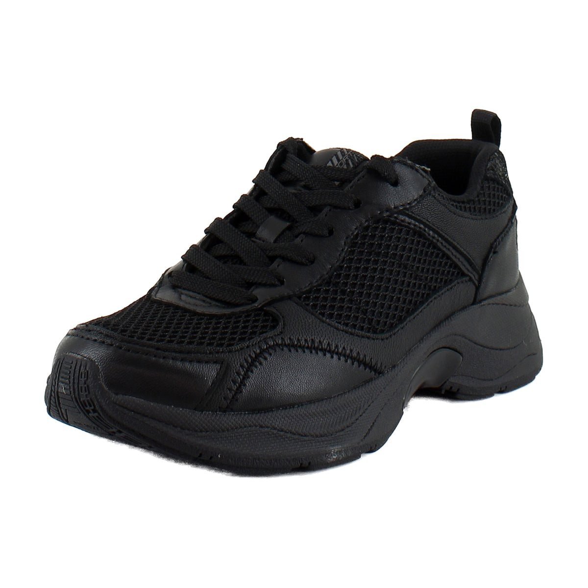 Black Mesh/Leather