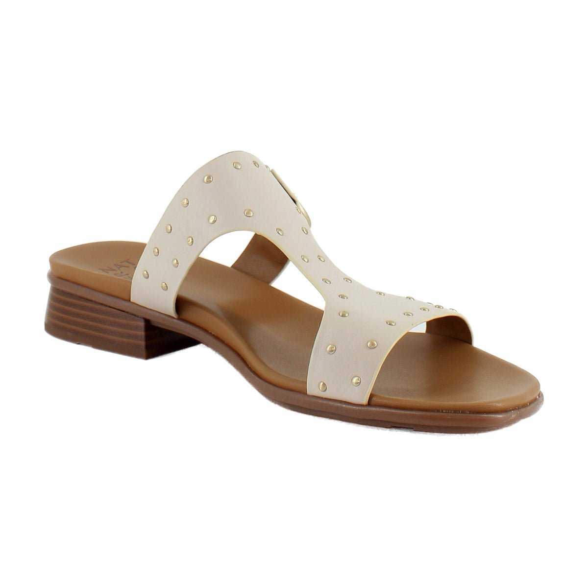 Ivory Beige Leather