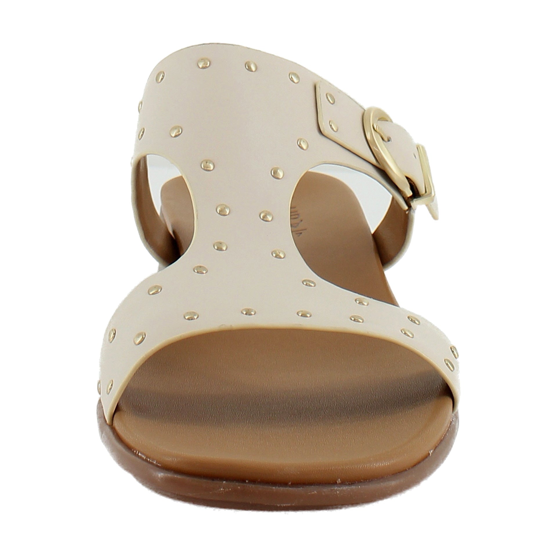 Ivory Beige Leather