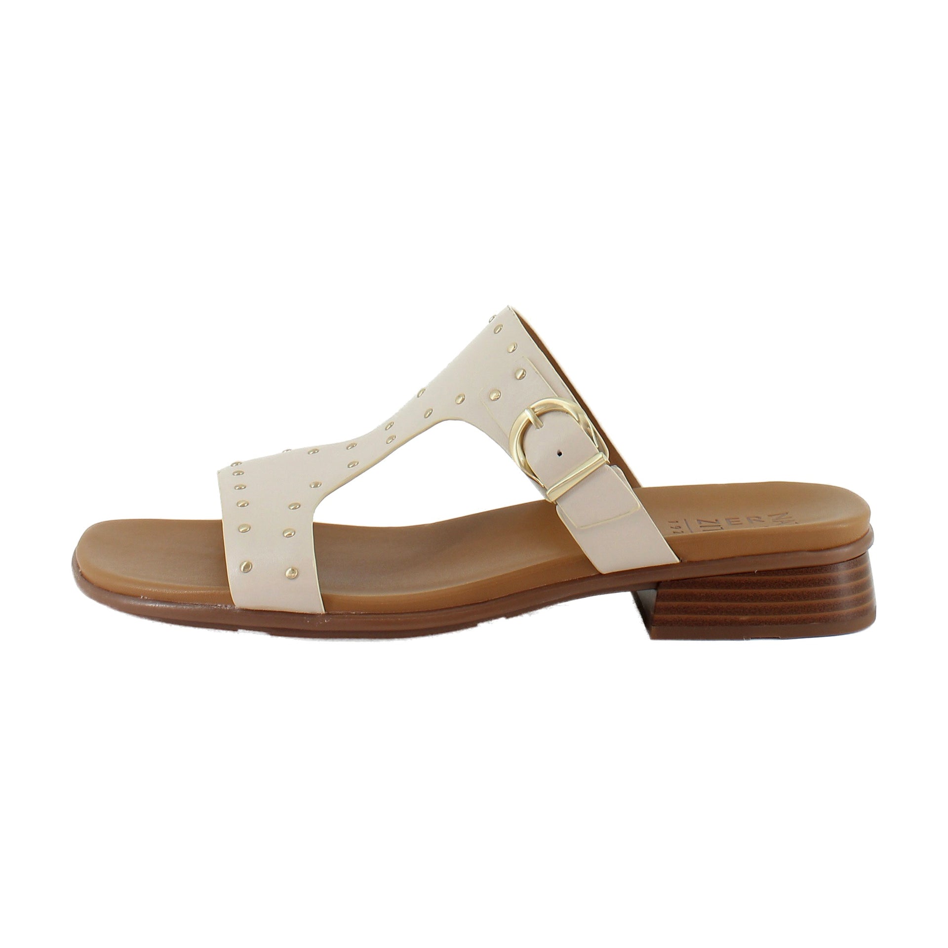 Ivory Beige Leather