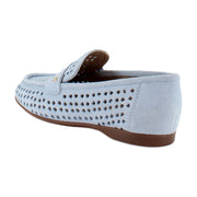 Ice Blue Perf Suede