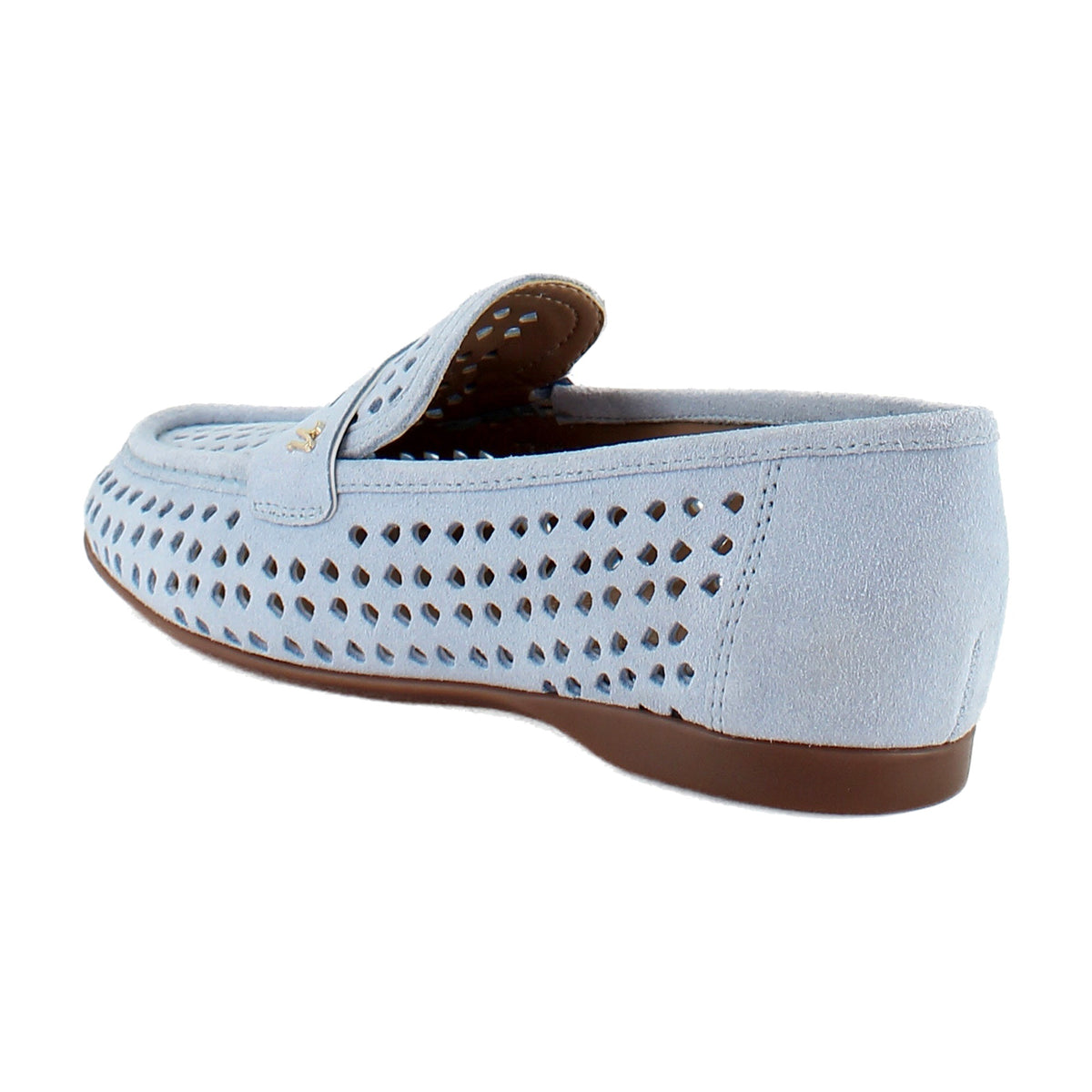Ice Blue Perf Suede