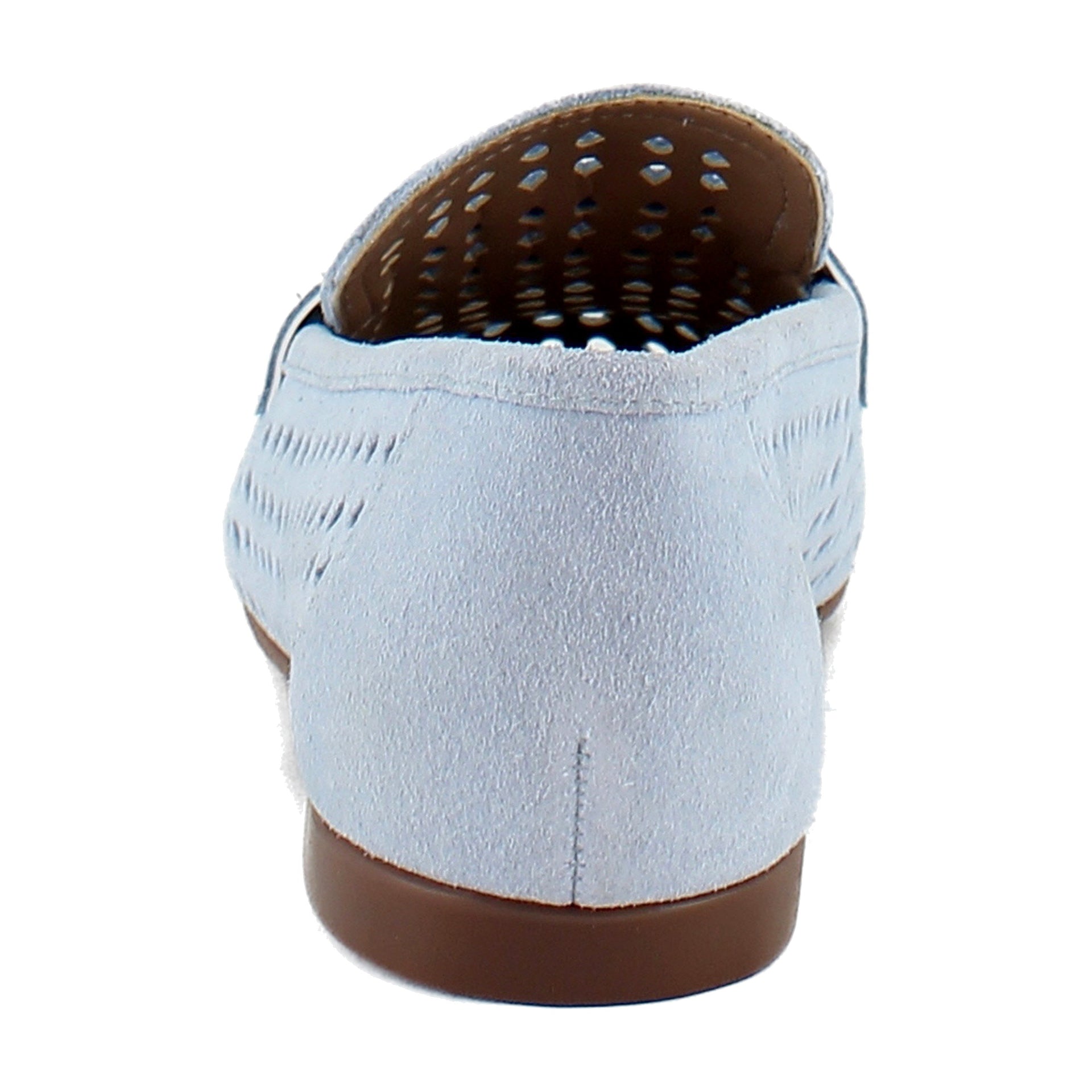 Ice Blue Perf Suede