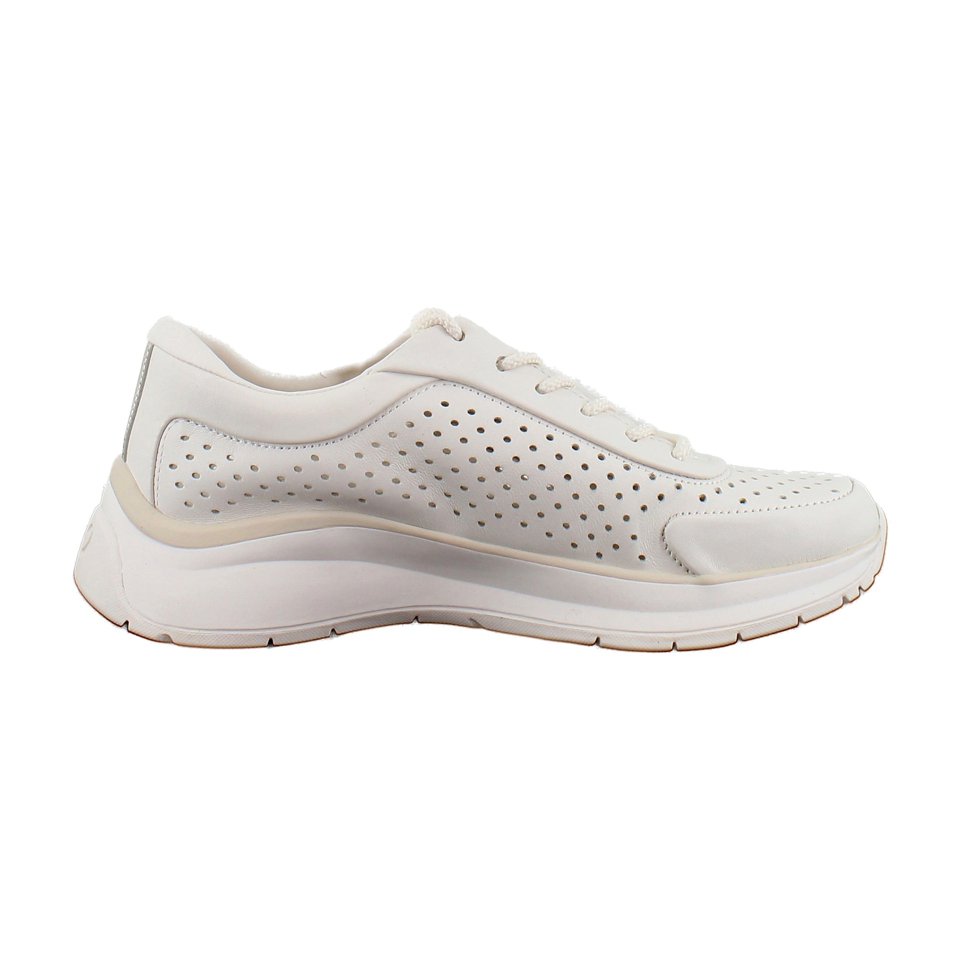 Warm White Leather