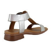 Soft Pewter Silver Leather