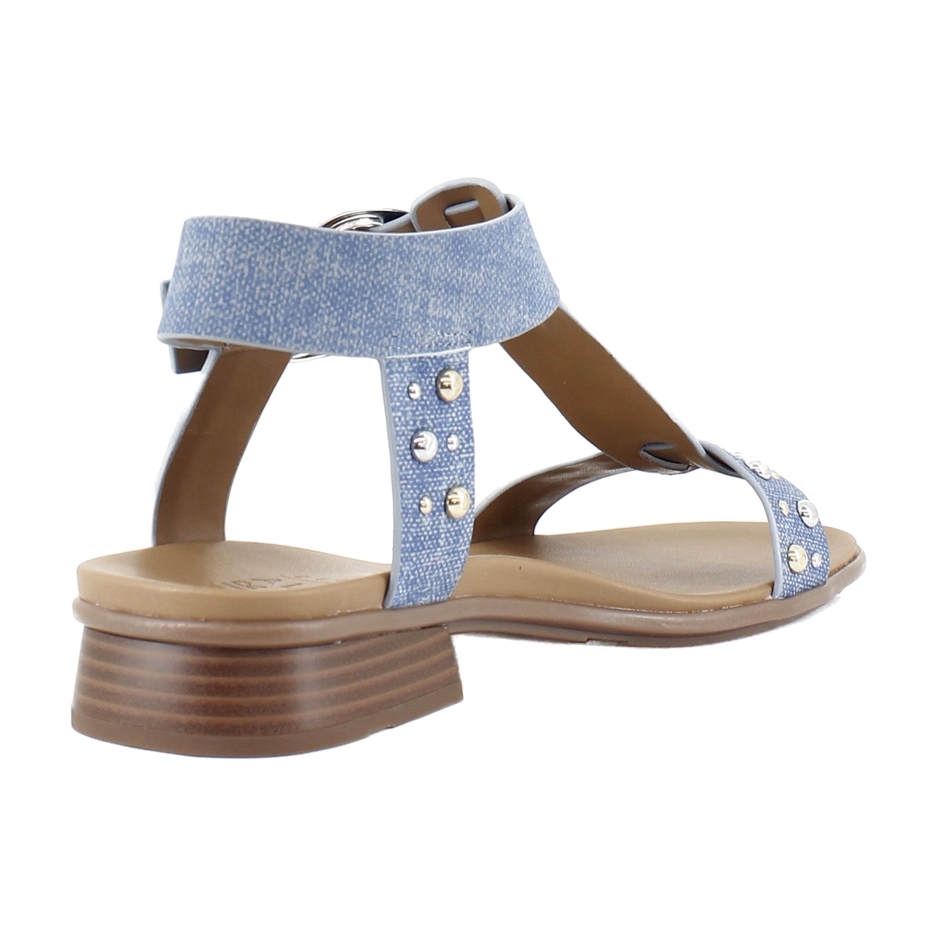Denim Blue Studded