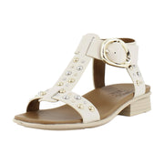 Ivory Beige Leather