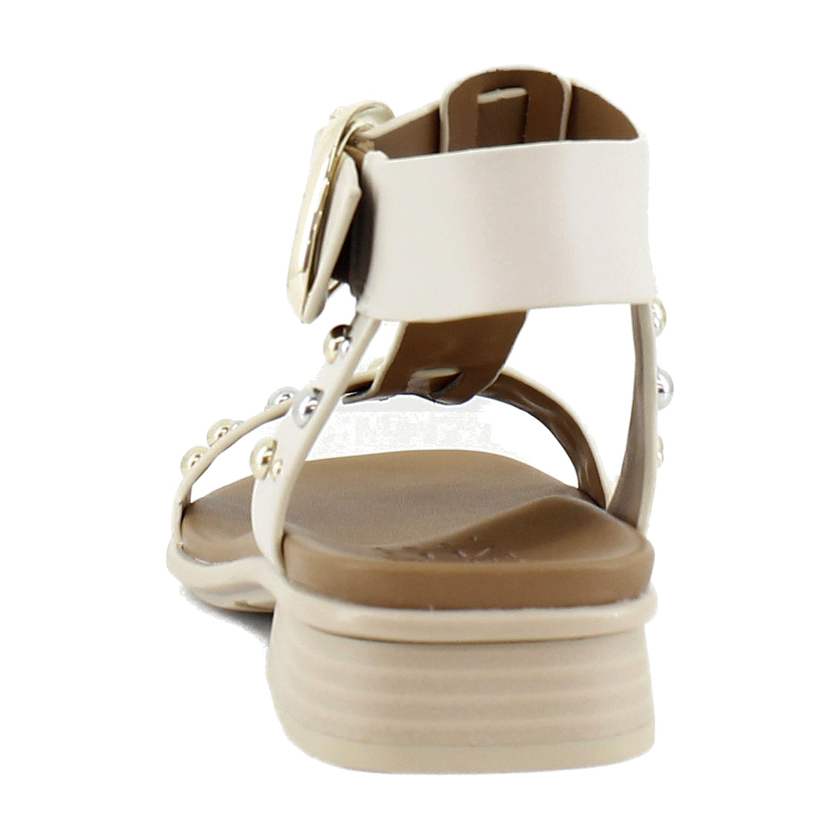 Ivory Beige Leather