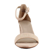 Light Pink Metallic Leather