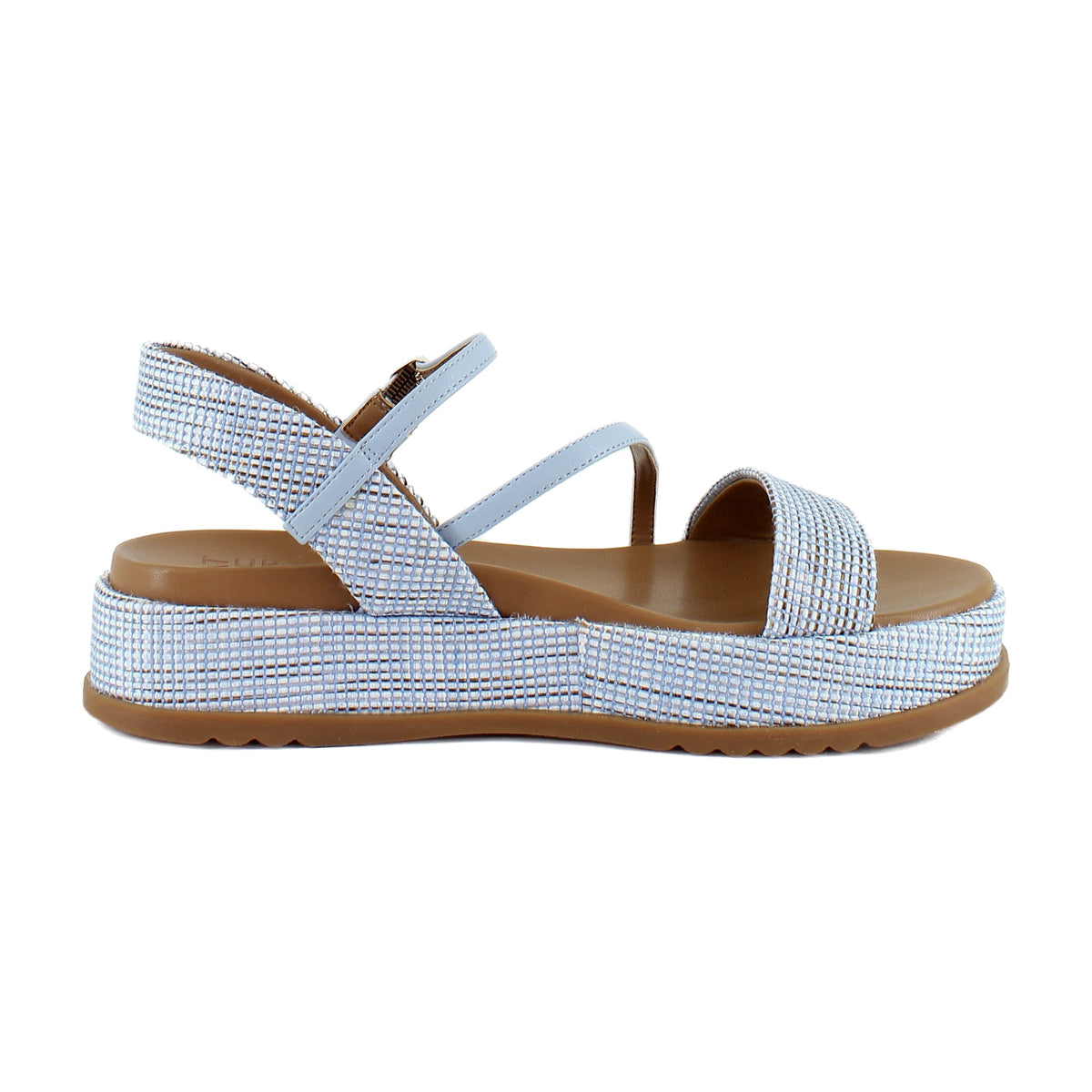 Ice Blue Raffia